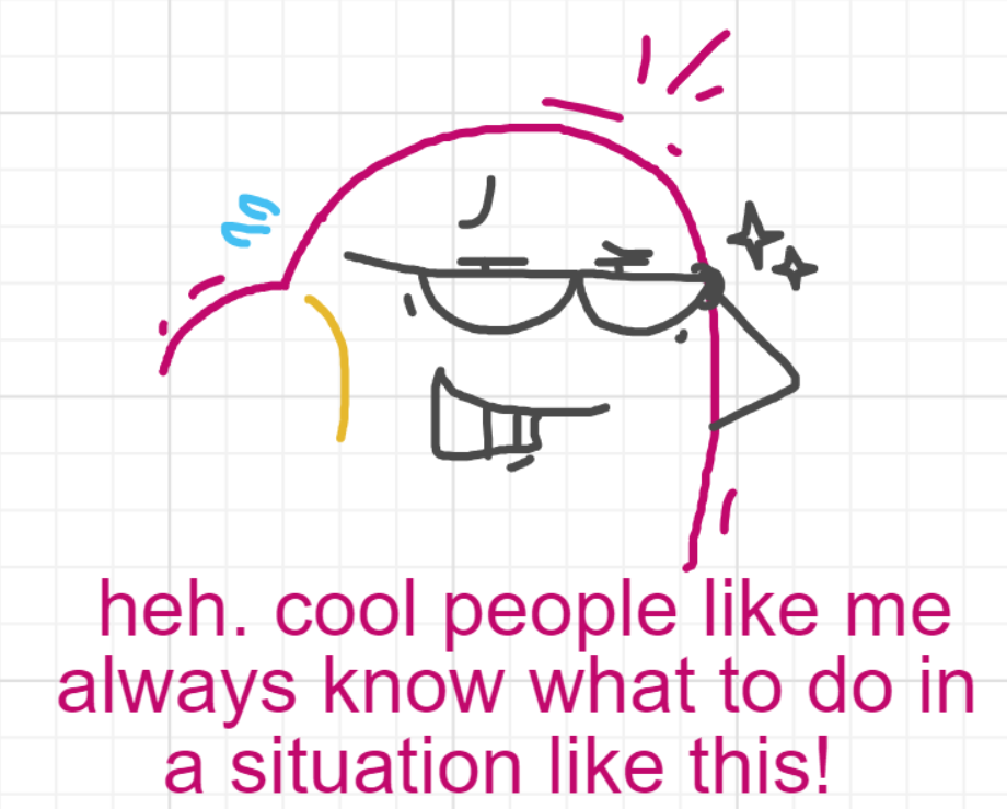 A panel from Running Duos, episode four of the Board Boards object show by Furretwalk/WalkingFurret.